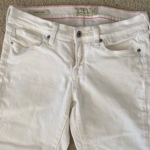 Lucky brand skinny white jeans